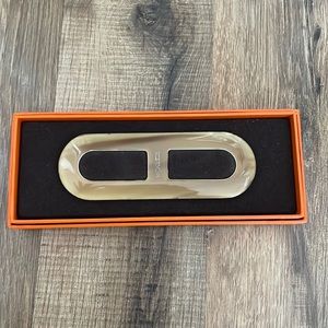 HERMES  Chaine D'Ancre Scarf Ring.